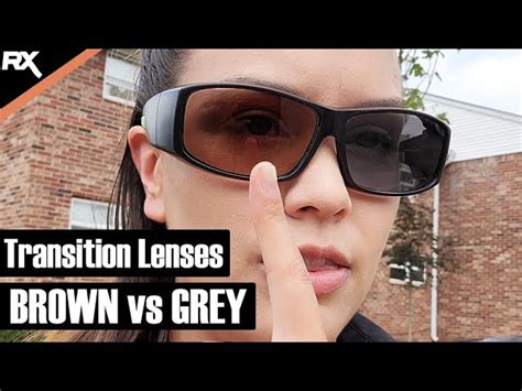 brown vs gray sunglasses